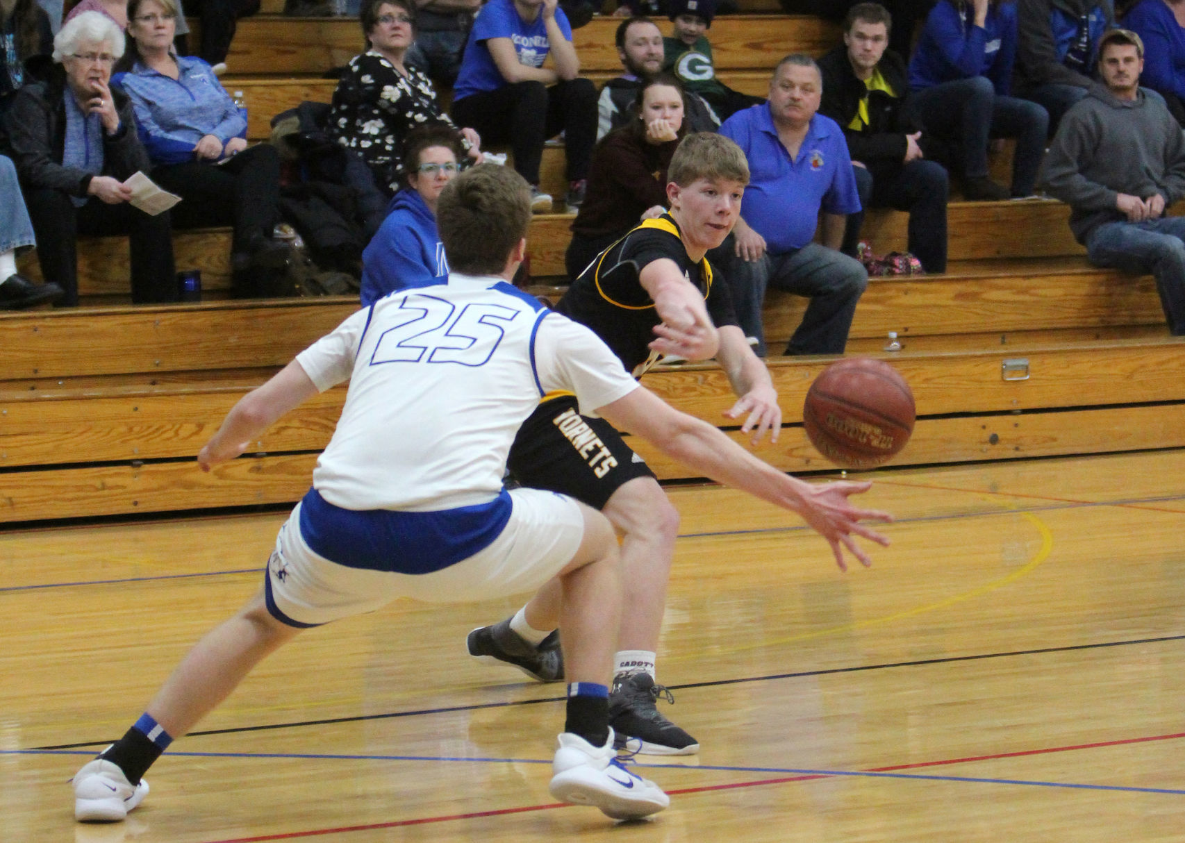 Cadott at McDonell boys basketball 1-15-19
